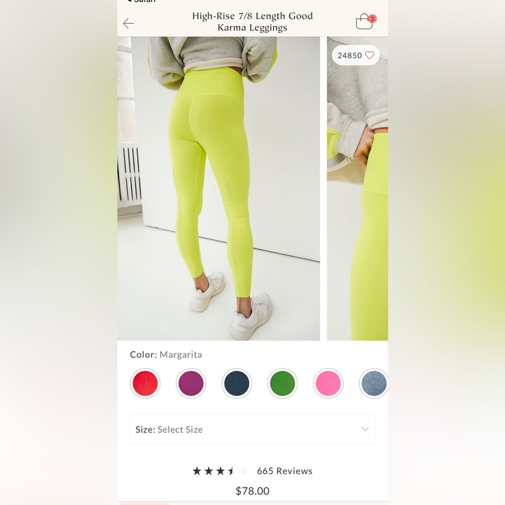 Free People Good Karma Leggings